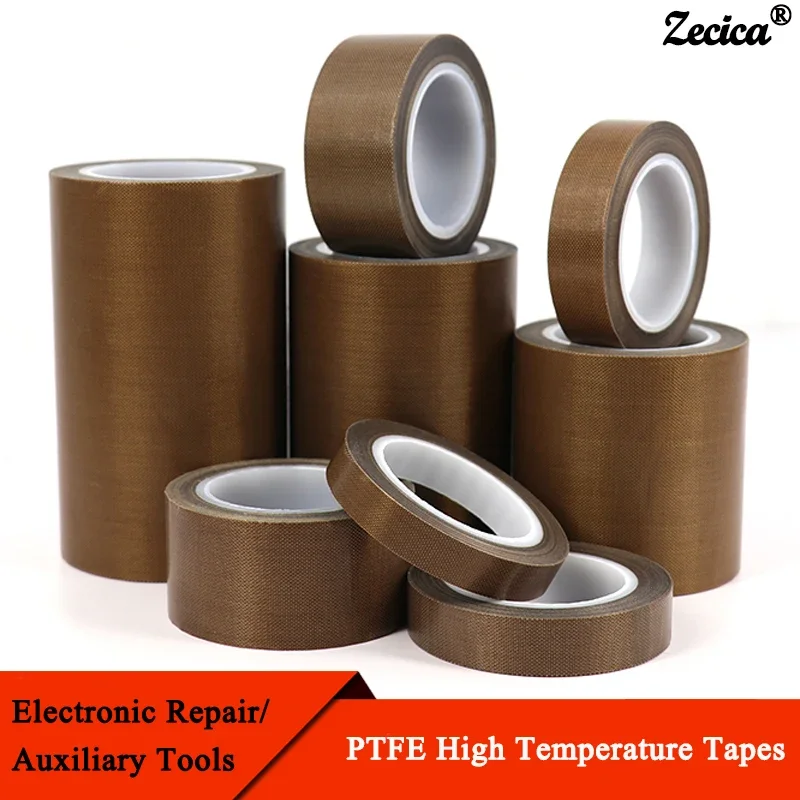 Heat Press Teflon Sheet - PTFE Tape Adhesive Cloth Width 5~100mm
