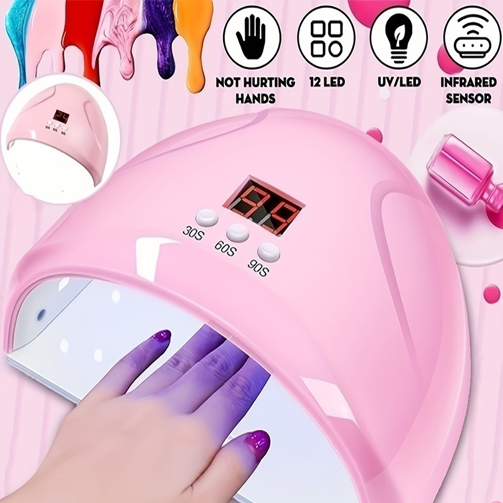 UV/LED Nail Phototherapy Machi - Exposure Unit Uv ulasan dan harga