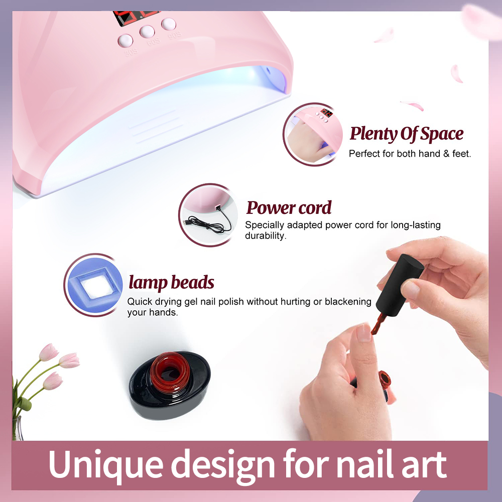 UV/LED Nail Phototherapy Machi - Exposure Unit Uv ulasan dan harga