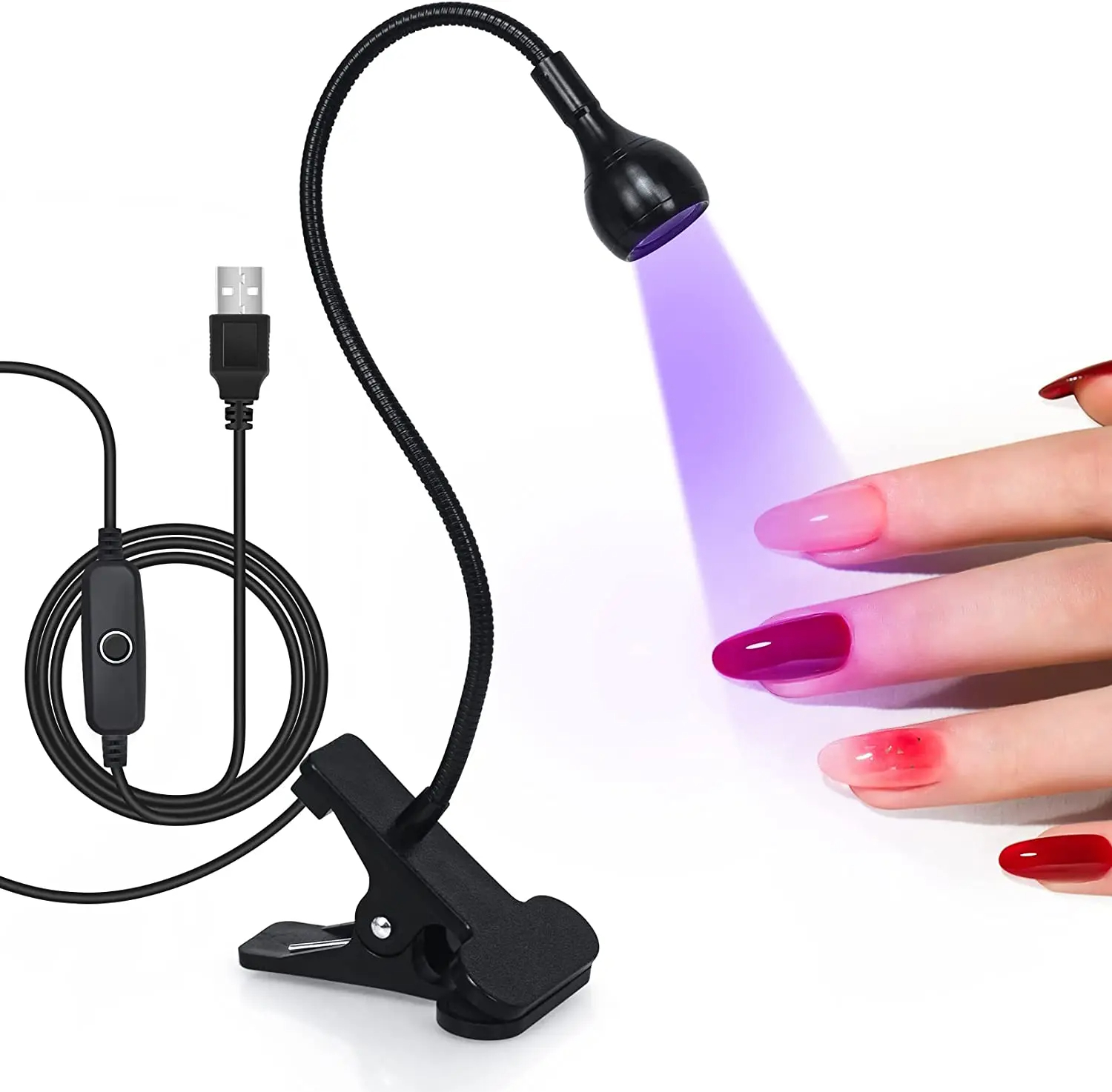 5V UV Gel Curing Nail Lamp Led - Exposure Unit Uv ulasan dan harga