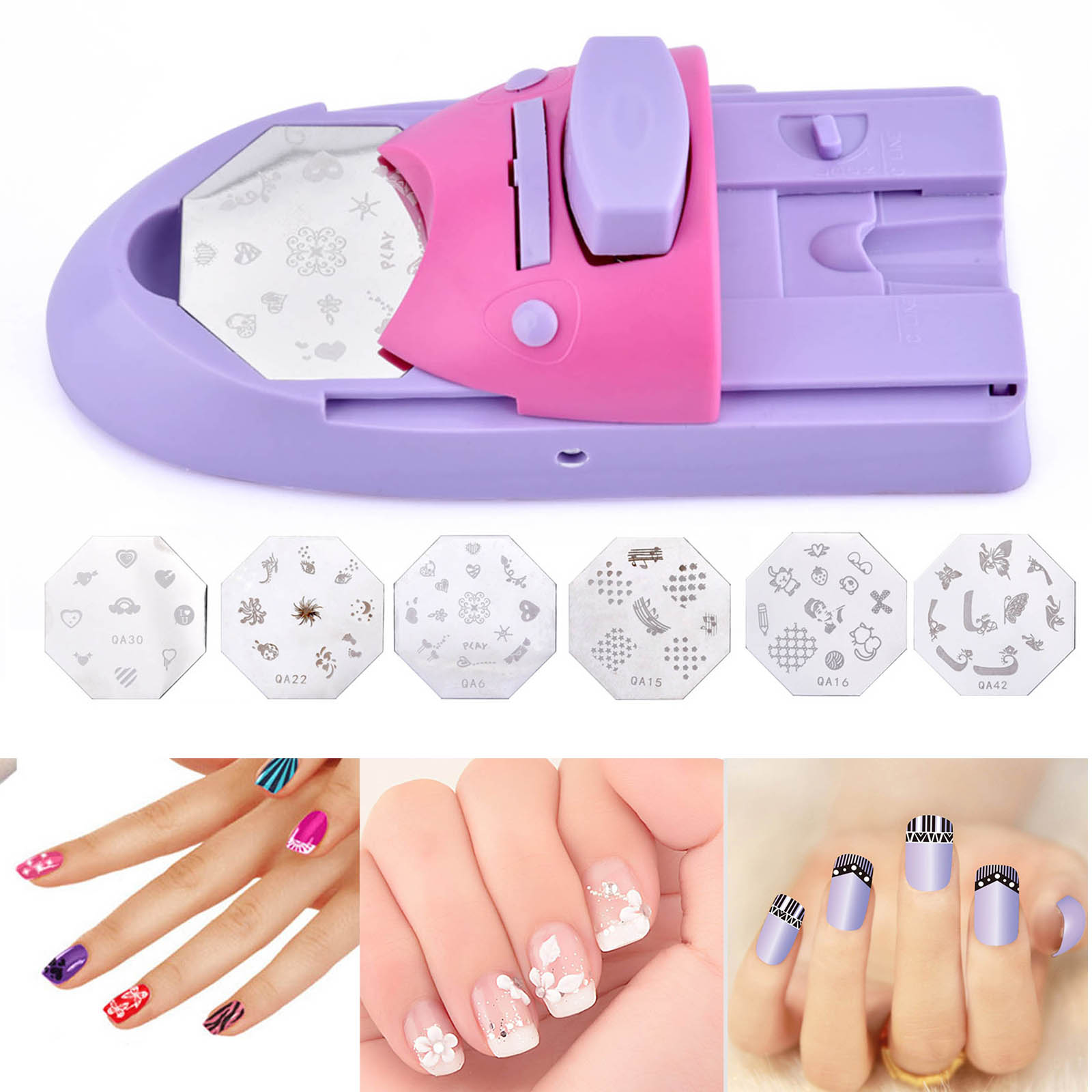 Nail Art Diy Printer Printing  - Commercial Nail Printing Machine ulasan dan harga