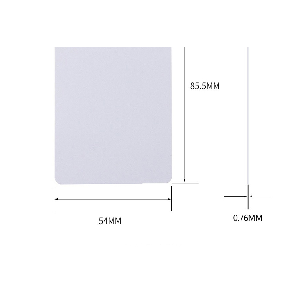 20PCS Glossy White Blank Inkje - Commercial Printer ulasan dan harga