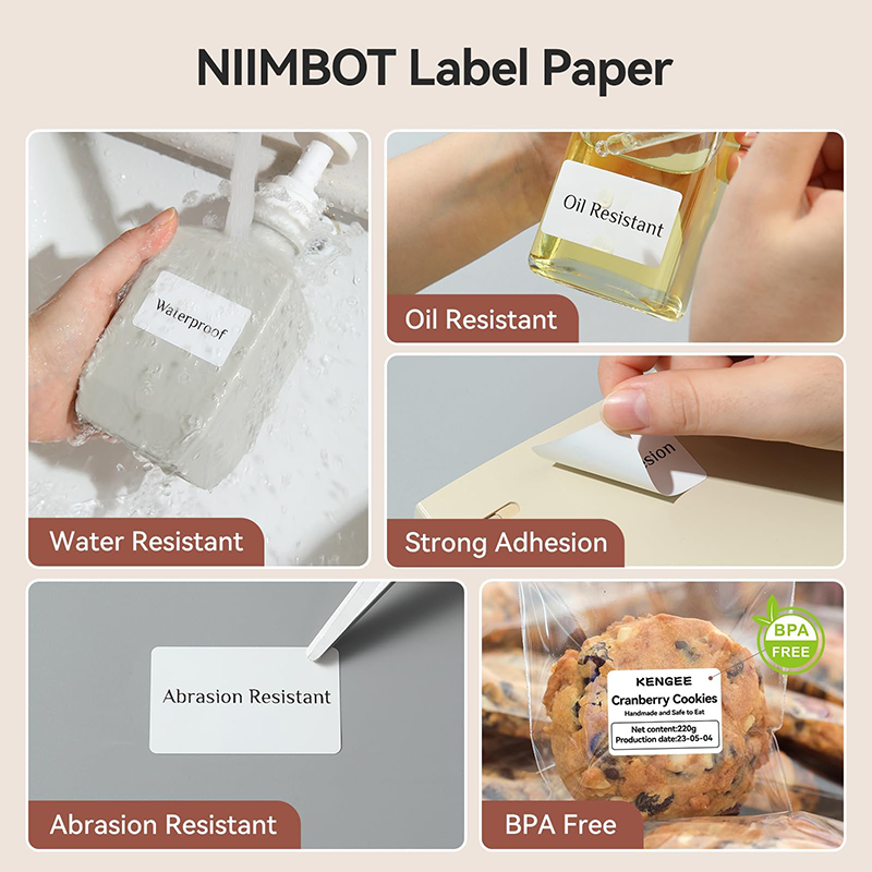 Niimbot 1/3/10 Rolls White The - Commercial Printing Inc ulasan dan harga