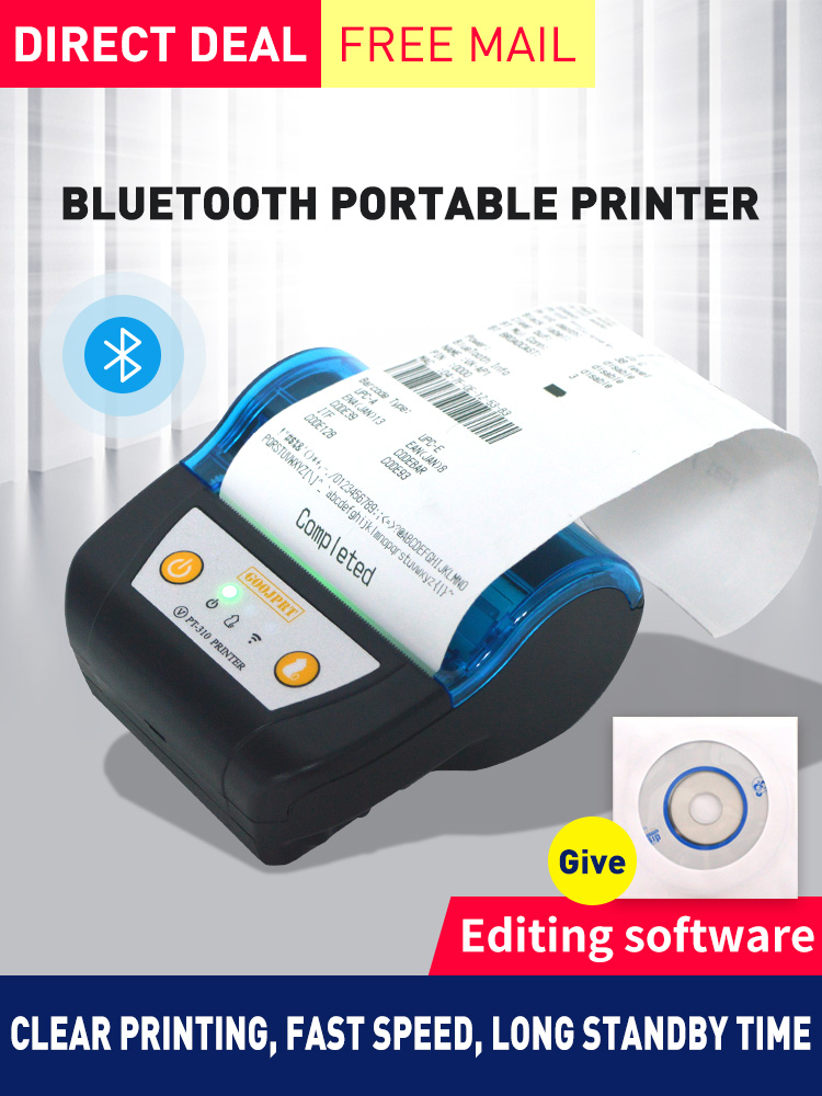 Mini Portable Printer Thermal  - Commercial Book Printing Machines ulasan dan harga