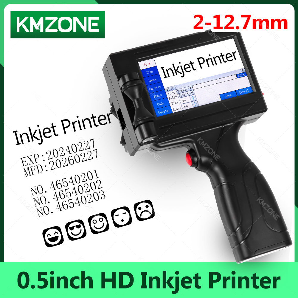 12.7mm Portable Inkjet Printer - Commercial Printing Images ulasan dan harga