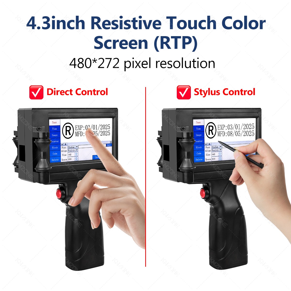 12.7mm Portable Inkjet Printer - Commercial Printing Images ulasan dan harga
