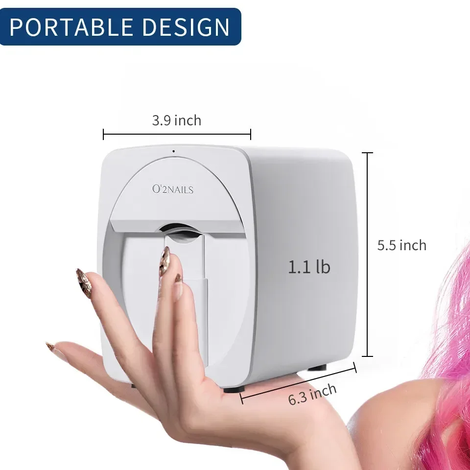 Smart Nail Printer 3D Portable - Commercial Nail Printing Machine ulasan dan harga