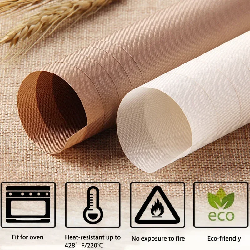 6/7/8/9/10/50pcs Kithchen Bake - Heat Press Teflon Sheet ulasan dan harga
