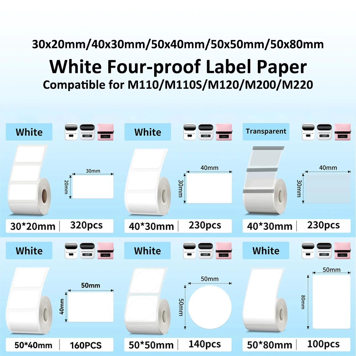 Thermal Sticker paper Thermal  - Commercial Printer ulasan dan harga