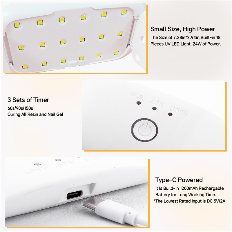 24W USB Rechargeable UV LED La - Exposure Unit Uv ulasan dan harga