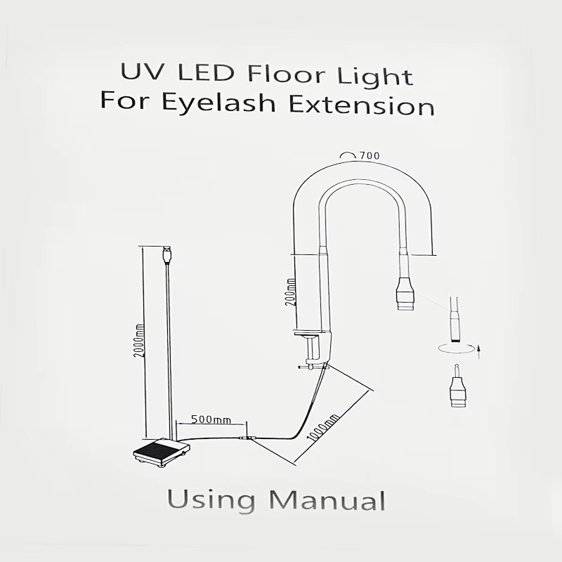 UV Lash Light UV Eyelash Glue  - Exposure Unit Uv ulasan dan harga