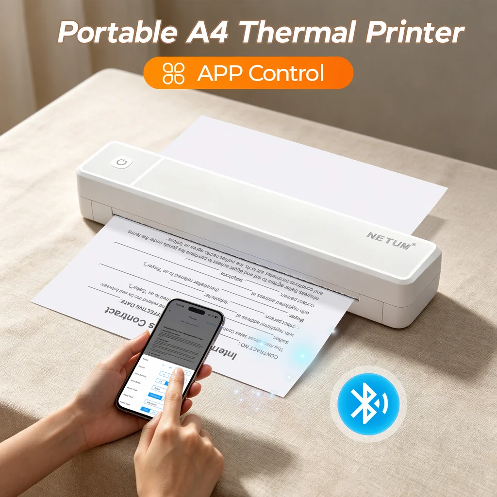 Mini A4 Thermal Printer Suppor - Commercial Book Printing Machines ulasan dan harga
