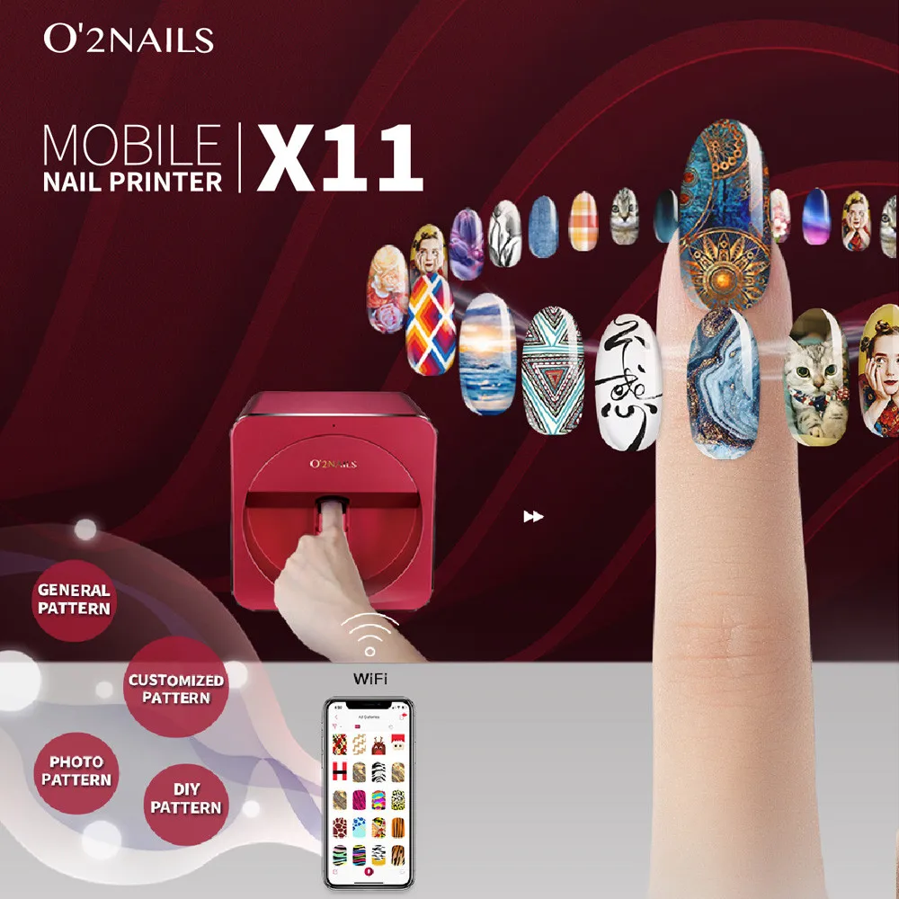 O2nails Mobile Printer Nail Ma - Commercial Nail Printing Machine ulasan dan harga