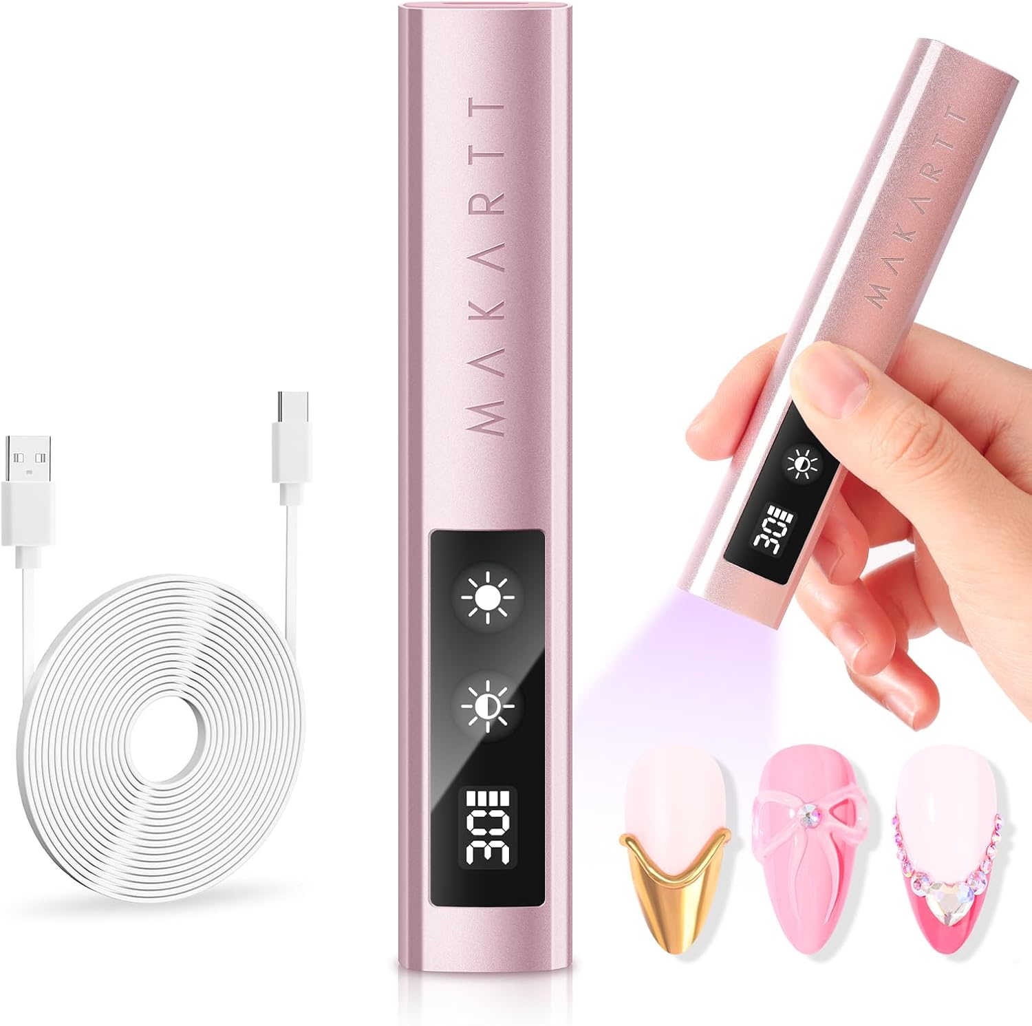Handheld UV Nail Lamp with Pai - Exposure Unit Uv ulasan dan harga