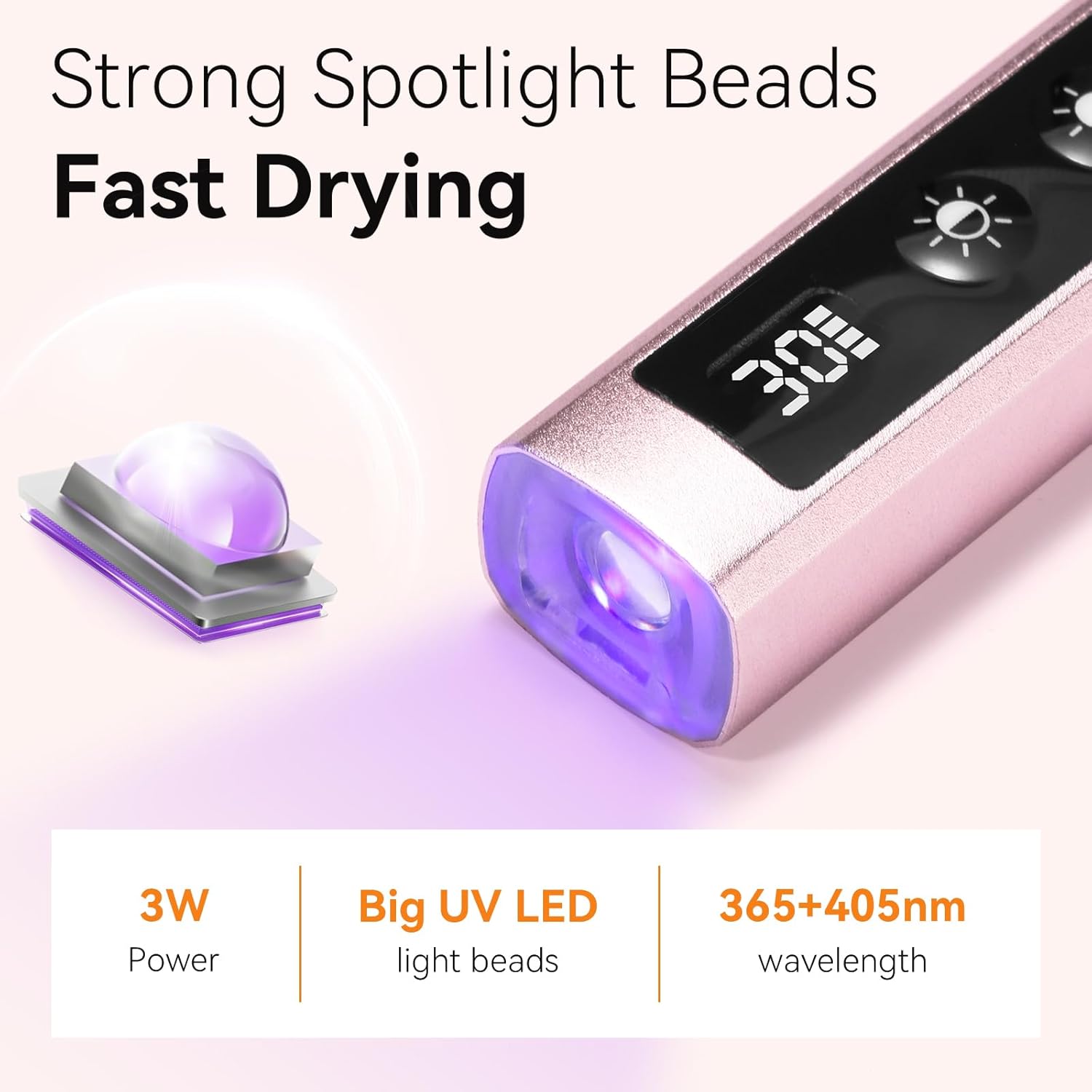 Handheld UV Nail Lamp with Pai - Exposure Unit Uv ulasan dan harga