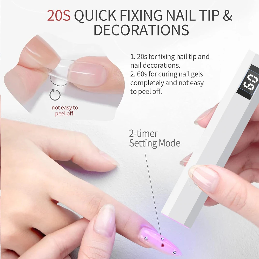 HOMEFISH UV LED Nail Lamp with - Exposure Unit Uv ulasan dan harga
