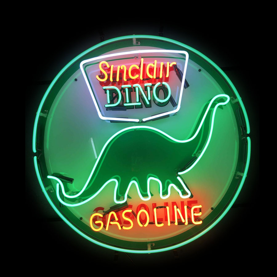 Sinclair Dino Gasolin Gas Oil  - Commercial Wall Printing ulasan dan harga