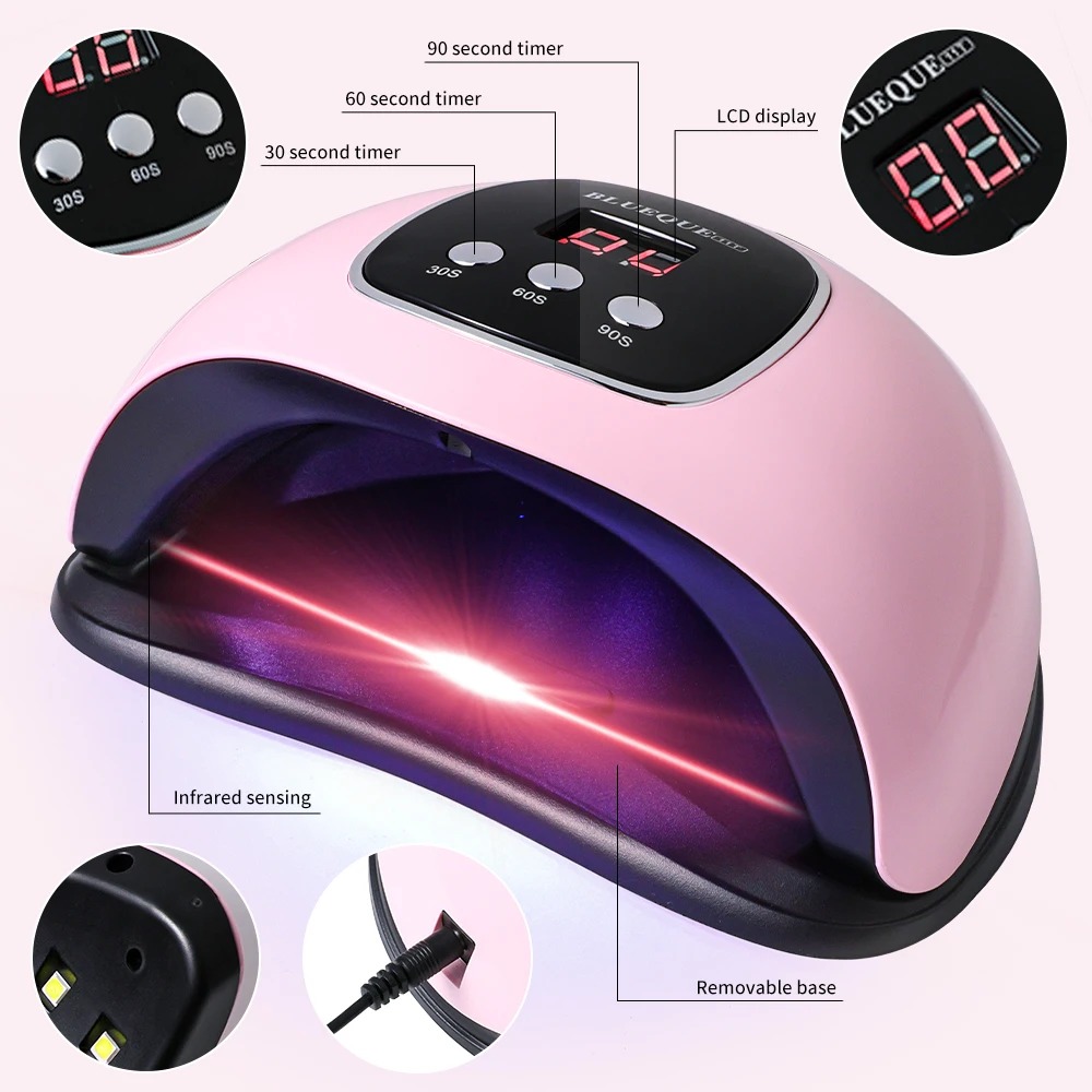 Professional Nail Lamp LED Man - Exposure Unit Uv ulasan dan harga
