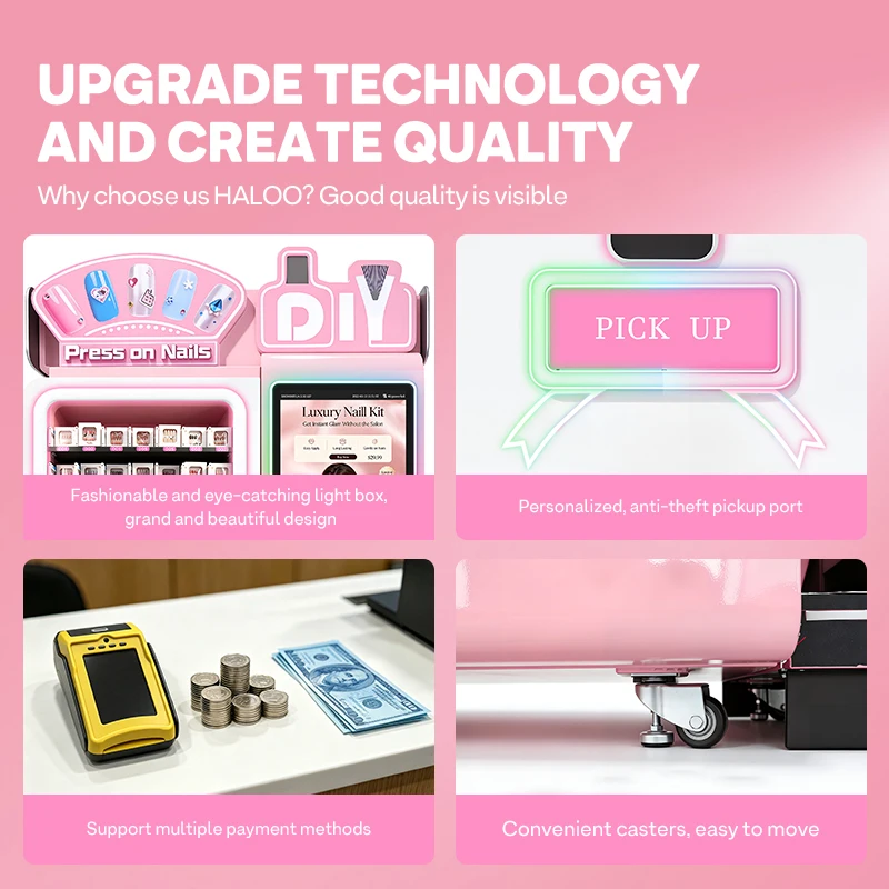 FL Commercial Nail Vending Mac - Commercial Nail Printing Machine ulasan dan harga