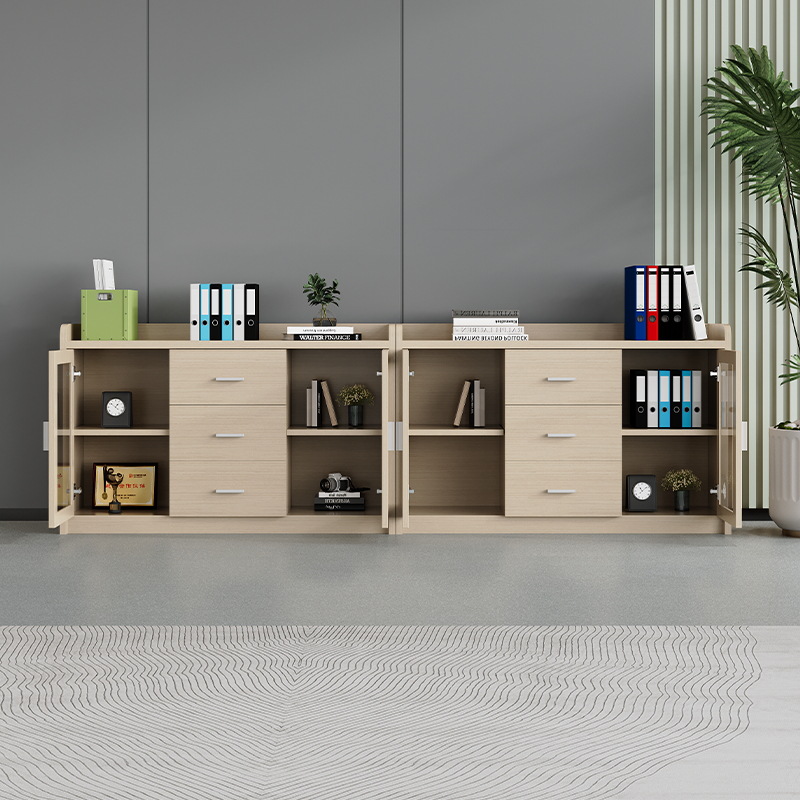 Wood File Cabinet with Door Of - Commercial Printer ulasan dan harga