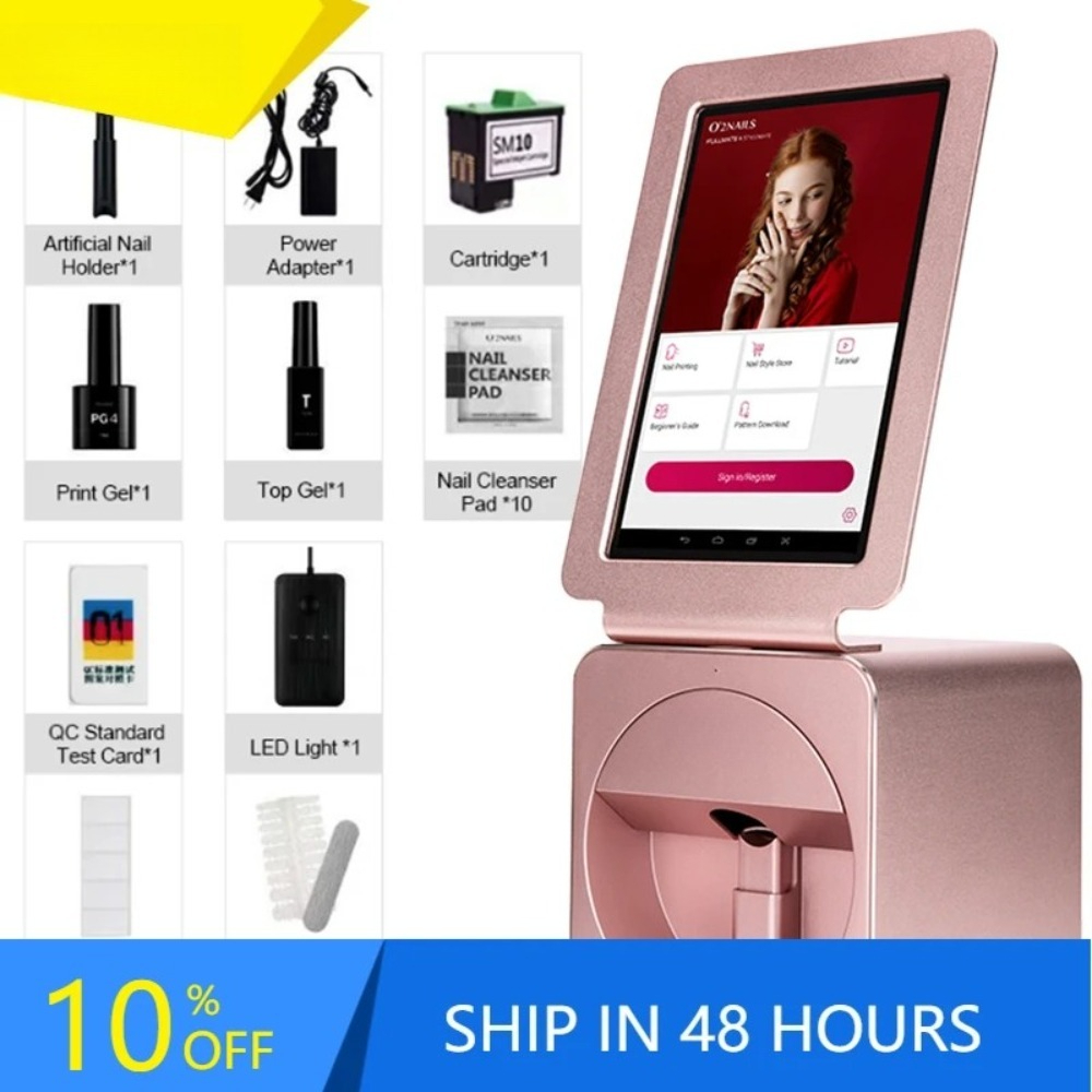 Professional Automatic 3D Art  - Commercial Nail Printing Machine ulasan dan harga