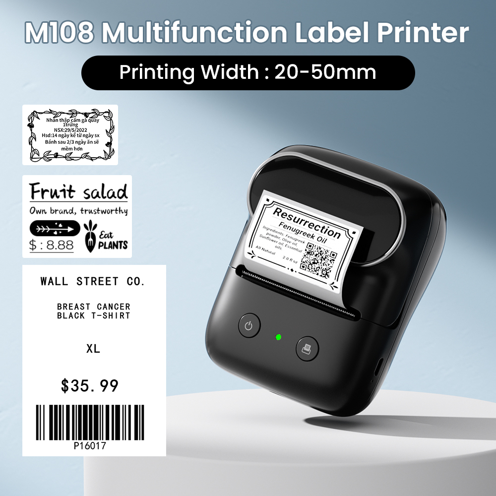 Phomemo M108 Portable Label Pr - Commercial Printing Inc ulasan dan harga
