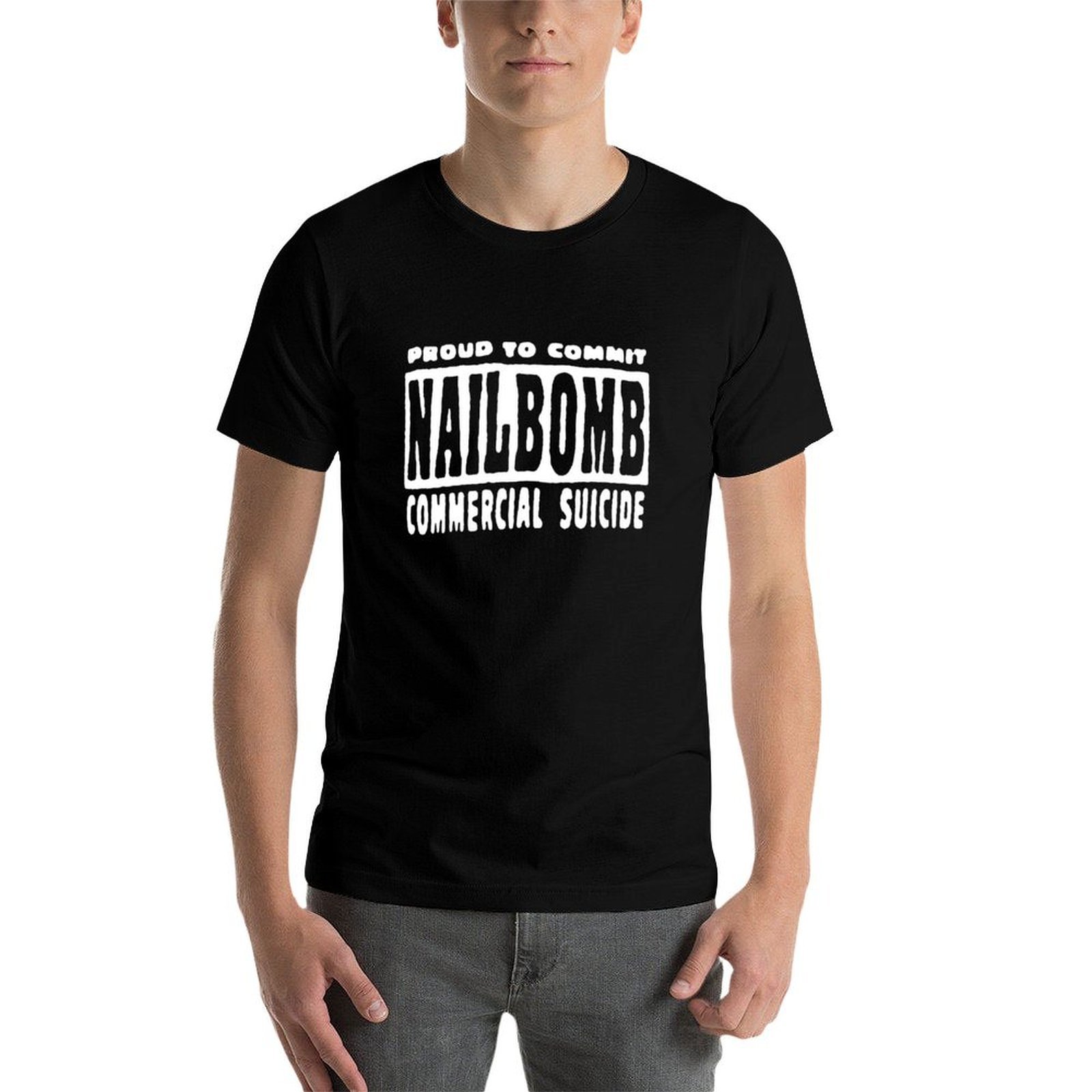 Proud To Commit Náílbómb Comme - Commercial Shirt Printing ulasan dan harga