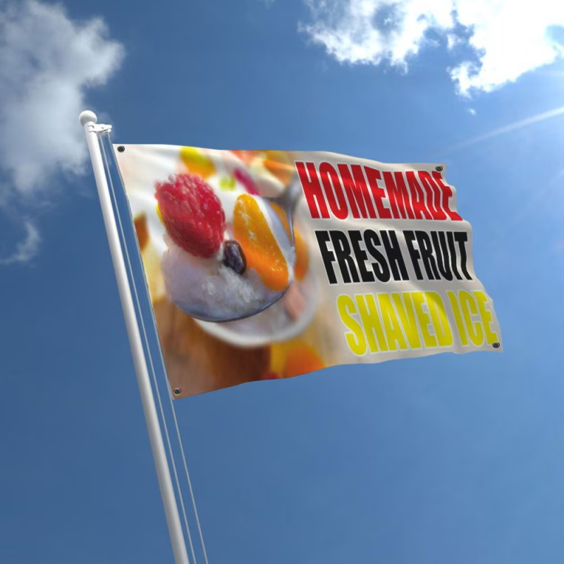 Custom Banner Flags Suitable F - Commercial Printing Images ulasan dan harga