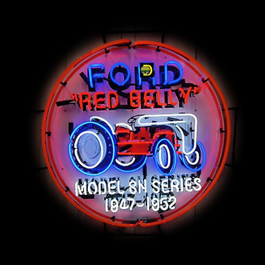 For Red Belly Neon Sign Tracto - Commercial Wall Printing ulasan dan harga