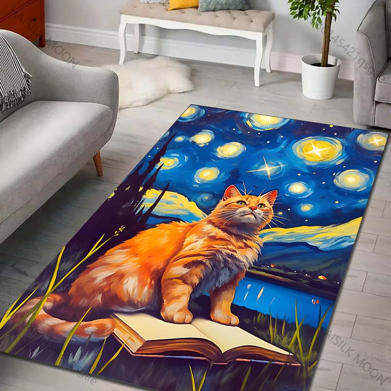 1PC Cat sitting on book under  - Commercial Book Printing Machines ulasan dan harga