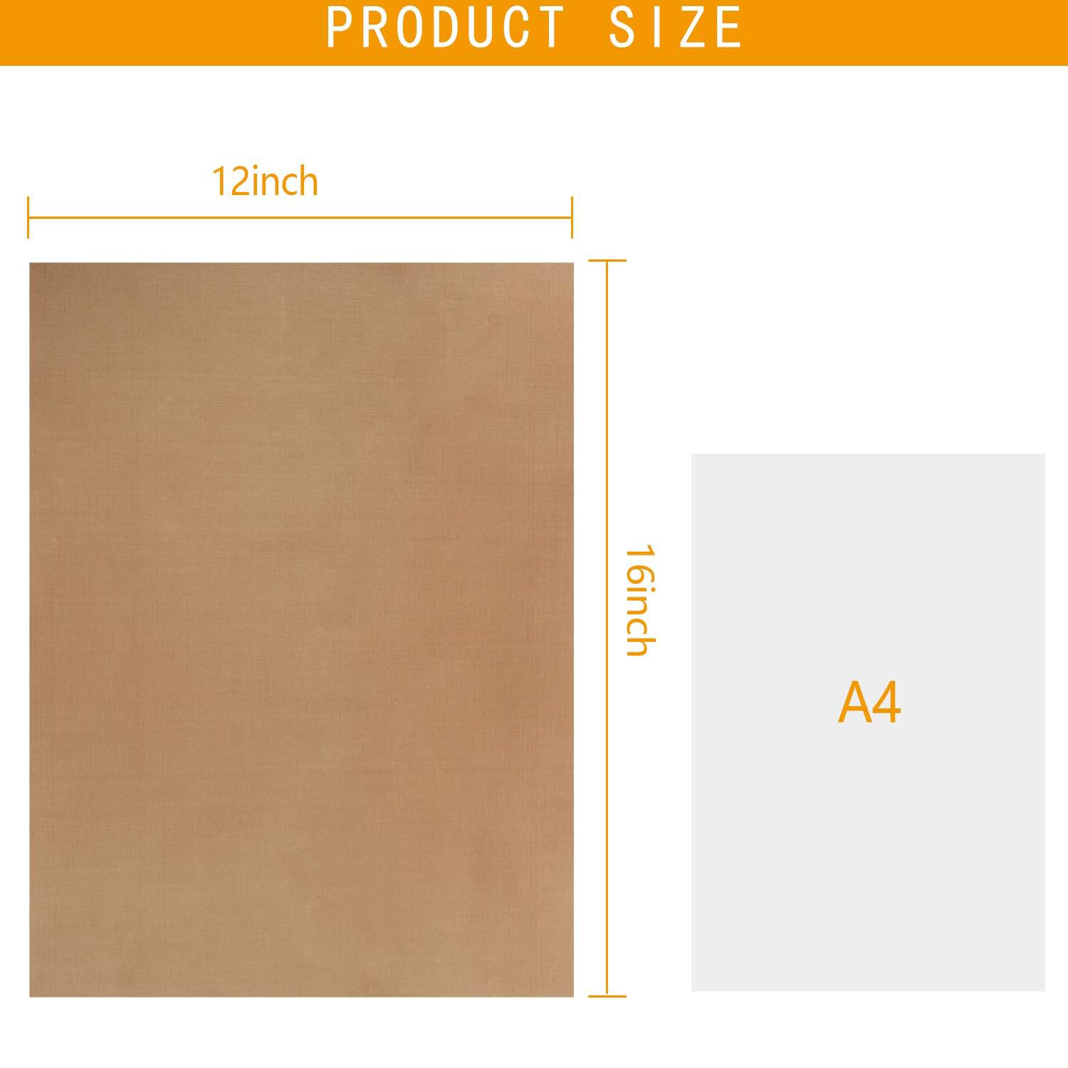 Heat Resistant PTFE Sheet for  - Heat Press Teflon Sheet ulasan dan harga