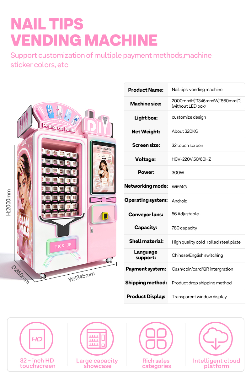 Commercial Nail Vending Machin - Commercial Nail Printing Machine ulasan dan harga